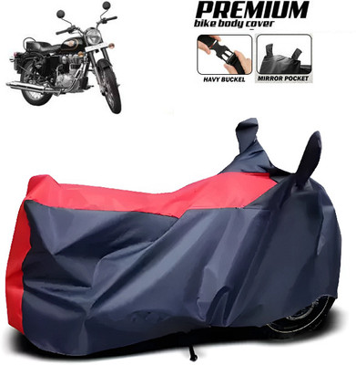 smwzxyu Two Wheeler Cover for Royal Enfield(Red)