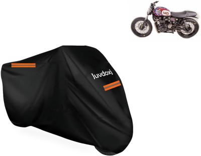 Juvdoxj Waterproof Two Wheeler Cover for Triumph(Street Rod, Black)