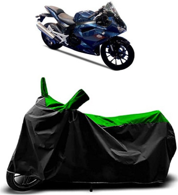 OliverX Waterproof Two Wheeler Cover for Hyosung(GTS Super 300, Green)