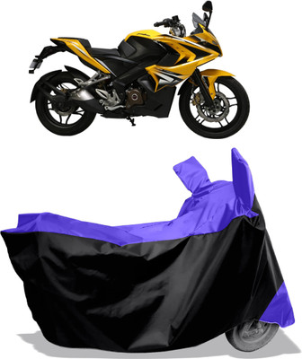 Amexride Two Wheeler Cover for Bajaj(Pulsar SS400 BS6, Multicolor)