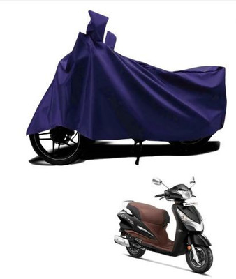 JVBRANGI Waterproof Two Wheeler Cover for Hero(Destini 125, Blue)