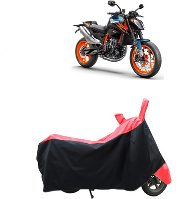 Coxtor Waterproof Two Wheeler Cover for KTM(890 Duke, Red)