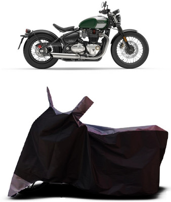 OliverX Waterproof Two Wheeler Cover for Triumph(Bonneville Bobber, Grey)