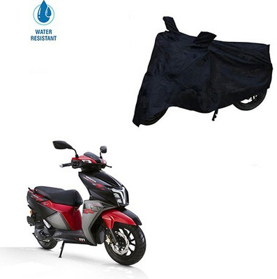MMSSTAR Waterproof Two Wheeler Cover for TVS(NTORQ, Black)