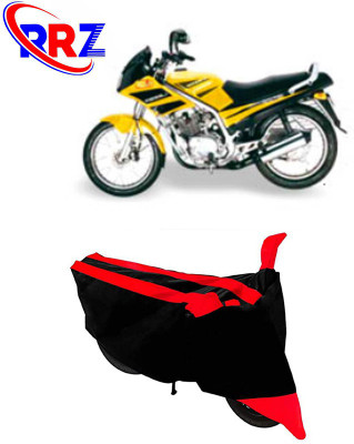 AutoGalaxy Waterproof Two Wheeler Cover for Kinetic(GF Lazer, Black, Red)