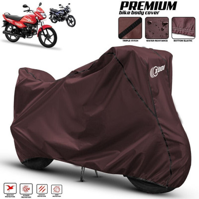 xodi Waterproof Two Wheeler Cover for Hero(Splendor NXG, Black, Blue, Multicolor)