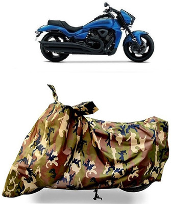 VESMEI Waterproof Two Wheeler Cover for Suzuki(Intruder M800, Multicolor)