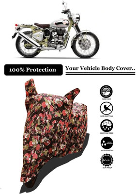 Amexride Two Wheeler Cover for Royal Enfield(Bullet Trials 500, Multicolor)