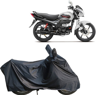 Aoriyon Waterproof Two Wheeler Cover for Hero(Passion Pro i3S, Grey)