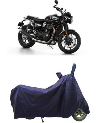 Coxtor Waterproof Two Wheeler Cover for Triumph(Speed Twin, Blue)
