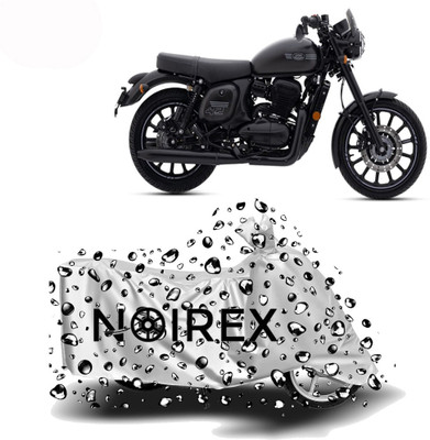 NOIREX Two Wheeler Cover for JAWA(Forty Two, Silver)
