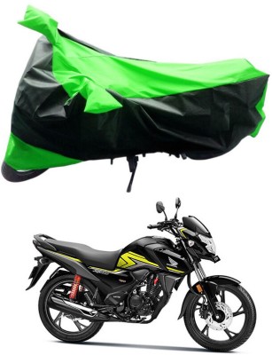 RWT Two Wheeler Cover for Honda(SP 125, Black, Green)