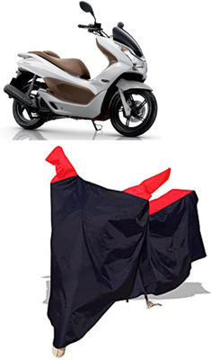 Amexride Two Wheeler Cover for Honda(PCX 125, Black)