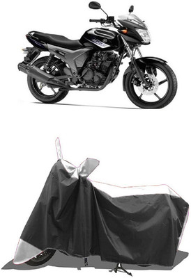 SUGASHRI Waterproof Two Wheeler Cover for Yamaha(SZ-S, White, Black)