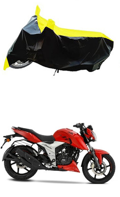 VESMEI Two Wheeler Cover for TVS(Apache RTR 160, Yellow)