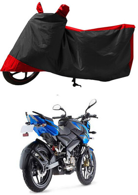 GROFATIK Two Wheeler Cover for Bajaj(Pulsar 200NS FI, Red)