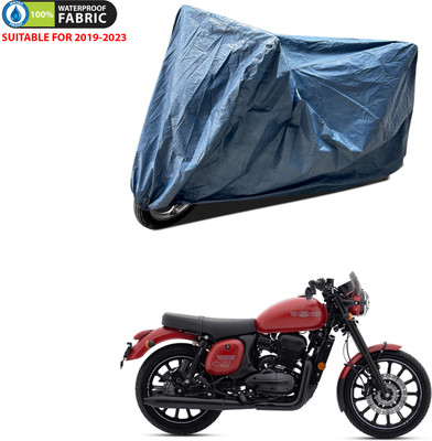 PAGORA Waterproof Two Wheeler Cover for JAWA(42 BS6, Blue)