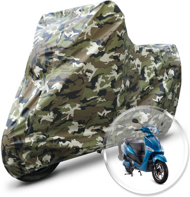 Neodrift Two Wheeler Cover for Hero(Electric Optima, Green)