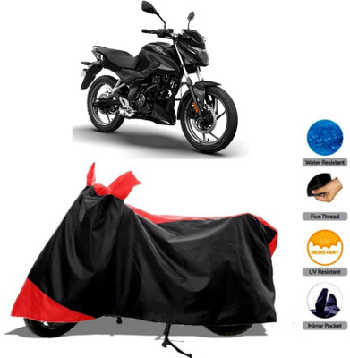 WMIZEXA Waterproof Two Wheeler Cover for Bajaj(Pulsar 150 DTS-i, Red)