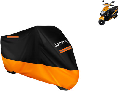 Juvdoxj Waterproof Two Wheeler Cover for Ampere(REO BS6, Orange)