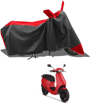 KEDIT Two Wheeler Cover for Ola(Red)
