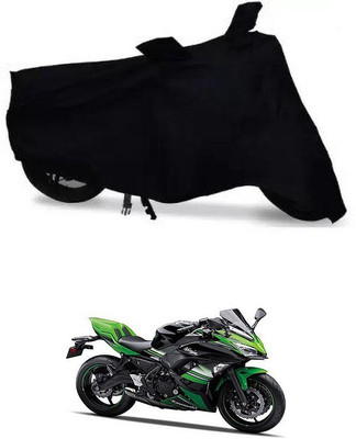 DeepShakshi AUTOMOTIVE Waterproof Two Wheeler Cover for Kawasaki(Ninja 650 BS6, Black)