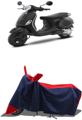 SUGASHRI Waterproof Two Wheeler Cover for Vespa(Notte 125 BS6, Red, Blue)