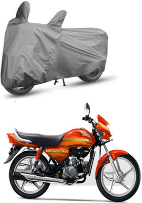 MWBB Waterproof Two Wheeler Cover for Hero(CD deluxe, Grey)