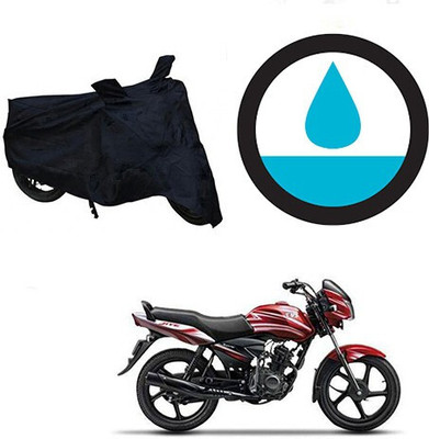DeepShakshi AUTOMOTIVE Waterproof Two Wheeler Cover for TVS(Jive, Black)
