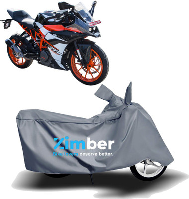 THE REAL ARV Two Wheeler Cover for KTM(RC 390, Grey)