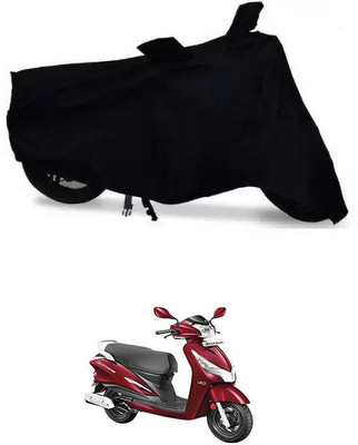 THE REAL ARV Waterproof Two Wheeler Cover for Hero(Destini 125, Black)