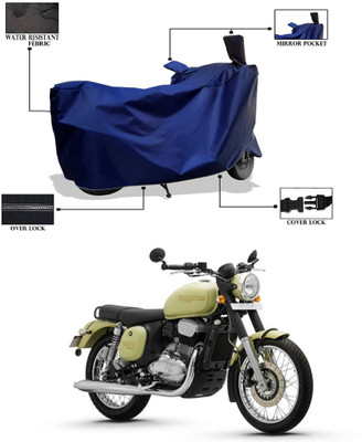 CODOKI Waterproof Two Wheeler Cover for JAWA(Jawa, Blue)