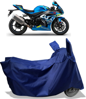 Amexride Two Wheeler Cover for Suzuki(GSX-R1000 ABS, Blue)