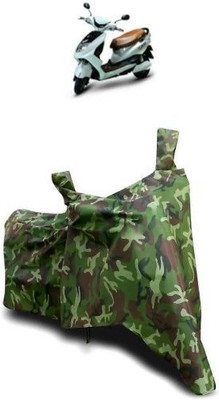 ATBROTHERS Waterproof Two Wheeler Cover for Okinawa(Raise, Multicolor, Green)