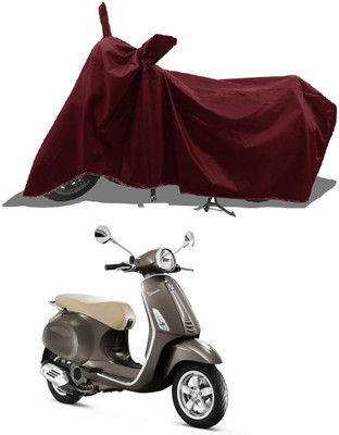 Mdstar Waterproof Two Wheeler Cover for Triumph(Street Twin BS6, Maroon)