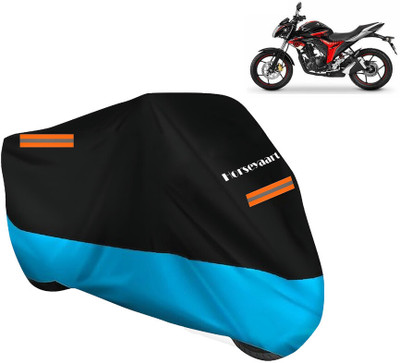 Horseyaart Waterproof Two Wheeler Cover for Suzuki(Gixxer Special Edition, Blue)
