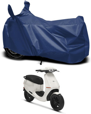 RABABLI Waterproof Two Wheeler Cover for Ola(Blue)
