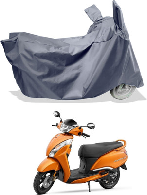 Amexride Two Wheeler Cover for TVS(Jupiter 125, Grey)