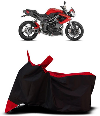VESMEI Two Wheeler Cover for Benelli(TRK 502, Red)