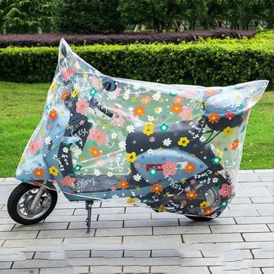 AquaTrail Waterproof Two Wheeler Cover for Ather, Evolet, Hero Electric, Okinawa, PURE EV, Revolt, TVS, Universal For Bike, Ola(White)