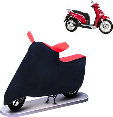 vyas Two Wheeler Cover for Okinawa(Red, Black)