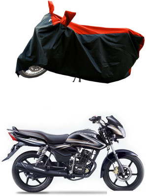 DeepShakshi AUTOMOTIVE Waterproof Two Wheeler Cover for TVS(Phoenix 125, Red)