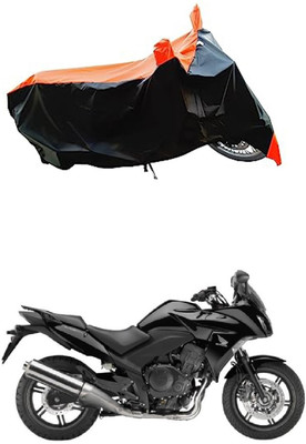 VESMEI Two Wheeler Cover for Honda(CBF 1000, Orange)