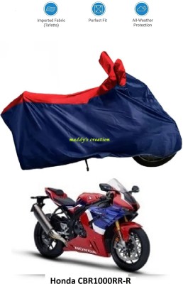 AutoRash Waterproof Two Wheeler Cover for Honda(CBR 1000RR, Multicolor)