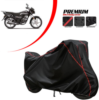 PAGORA Waterproof Two Wheeler Cover for Honda(CD 110 Dream, Black)