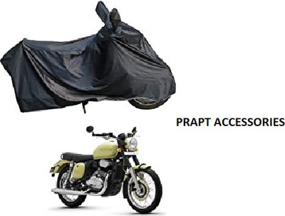prapt accessories Waterproof Two Wheeler Cover for Mahindra(Jawa, Black, Silver, Brown, Red, Blue, Grey)