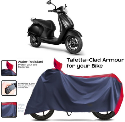 WMIZEXA Two Wheeler Cover for Bajaj(Chetak, Red, Blue)