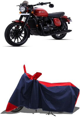 SUGASHRI Waterproof Two Wheeler Cover for JAWA(Jawa, Red, Blue)