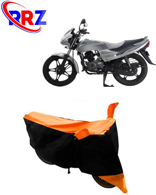 RRZ Waterproof Two Wheeler Cover for LML(Freedom Prima, Black, Orange)