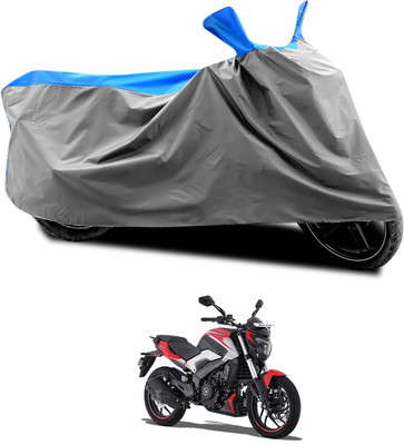 CODOKI Waterproof Two Wheeler Cover for Bajaj(Dominar 250, Grey, Blue)